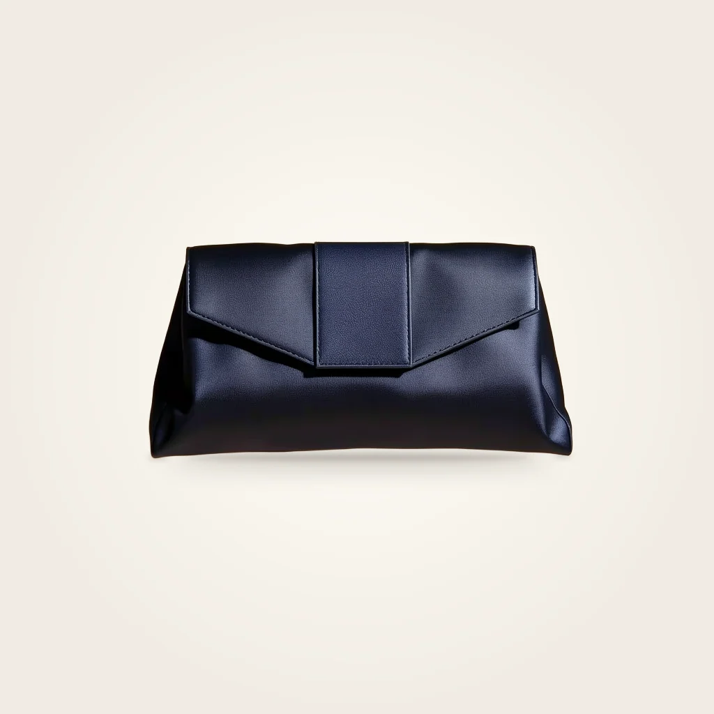 Aldenne Nocturne Clutch in Navy