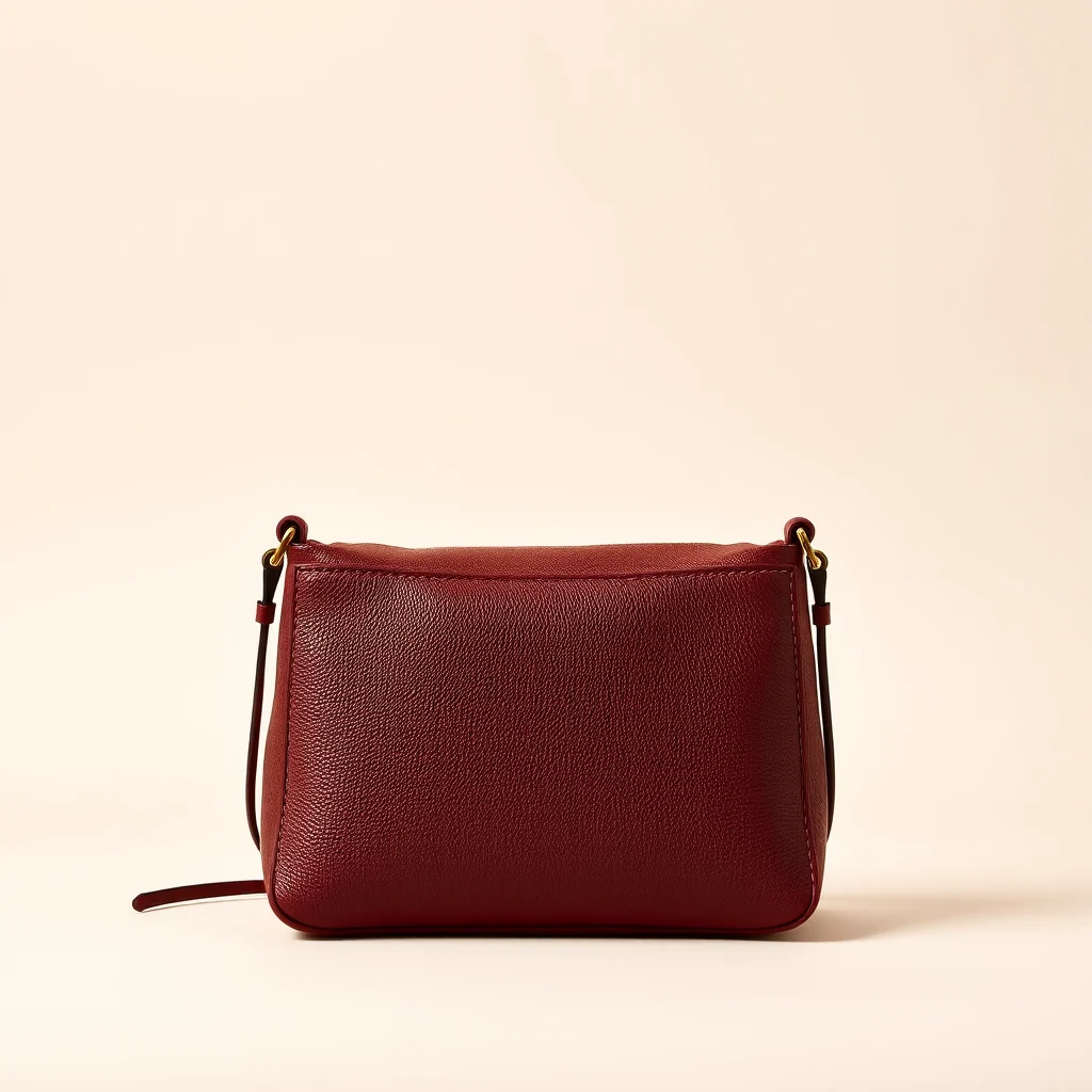 Aldenne Pierre Crossbody in Oxblood