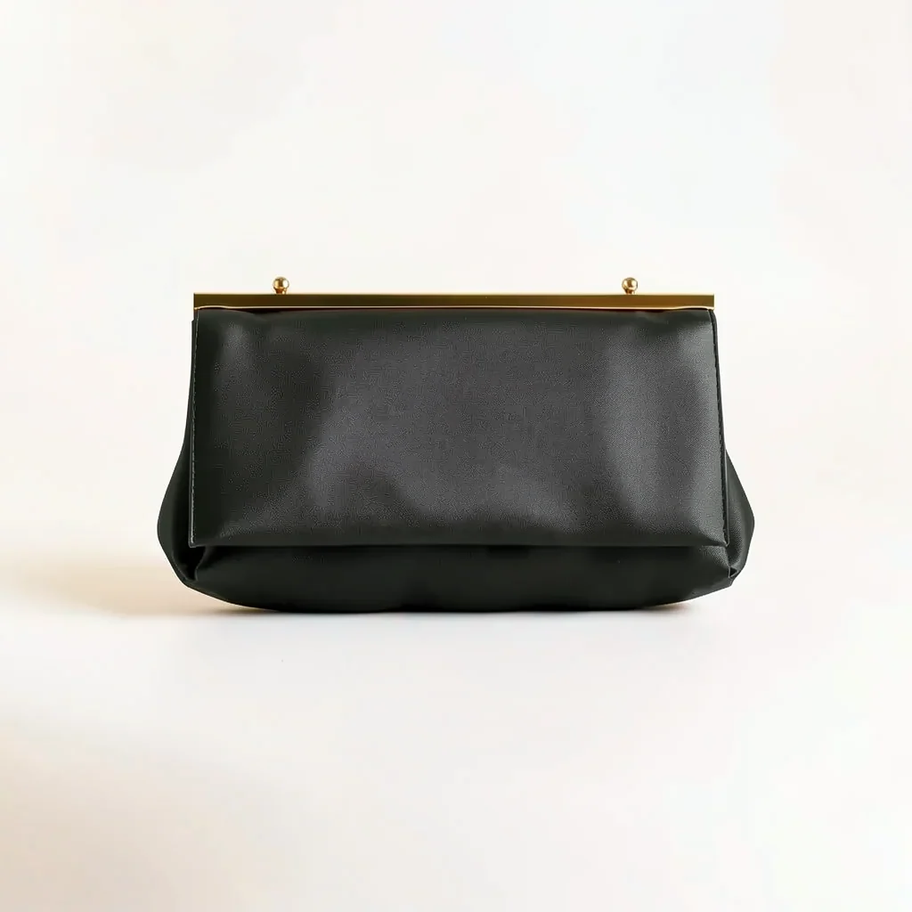 Maison Aurelle Lune Clutch in Midnight