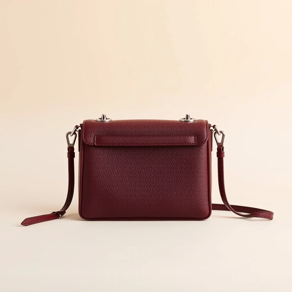 Célestine Petit Crossbody in Oxblood
