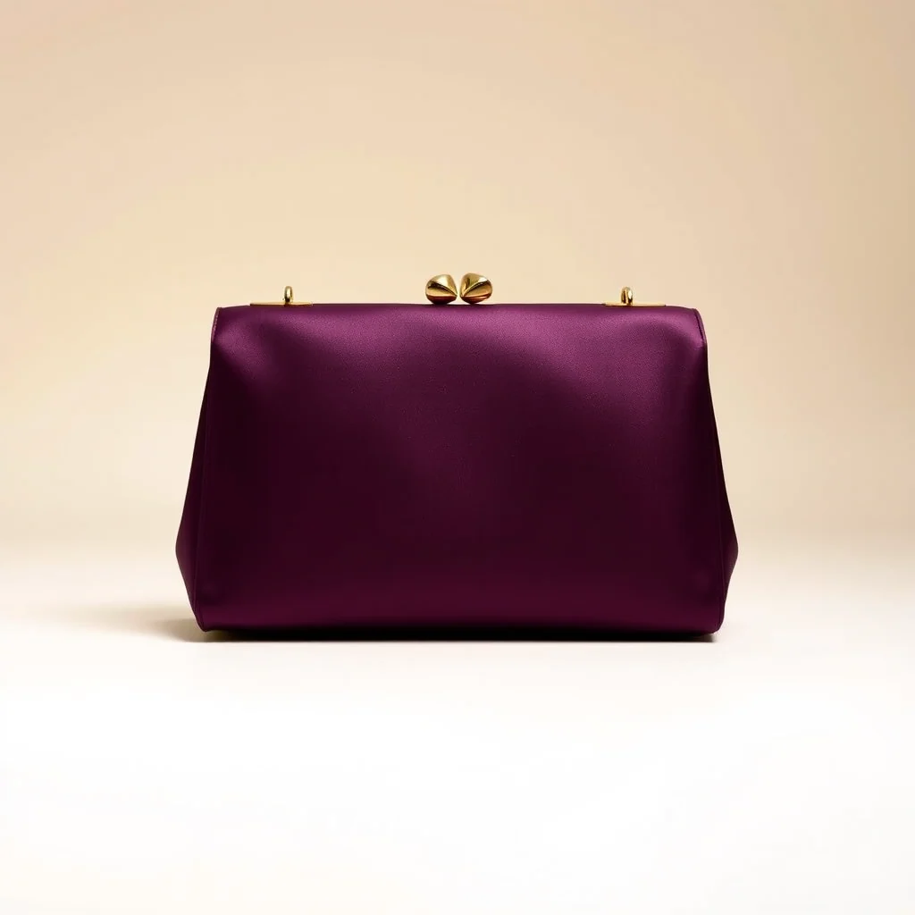 Norelle Minuit Clutch in Plum