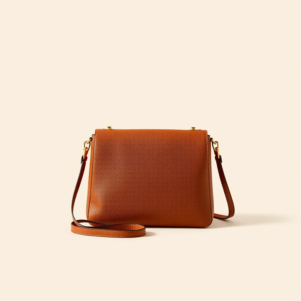 Orvia Atelier Vega Crossbody in Cognac