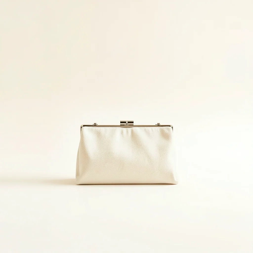 Seraine Vela Clutch in Ivory