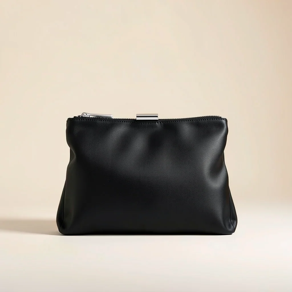 Valenne Opaline Clutch in Black